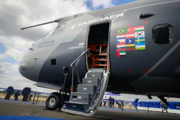 Embraer espera aumentar produção do C-390 com vendas na Índia e nos EUA