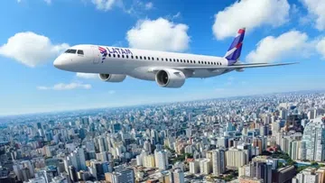 LATAM anuncia primeira fase de voos Embraer E195-E2; confira novas rotas