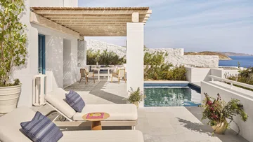 Four Seasons Mykonos: novo hotel de luxo transforma ilha grega em refúgio à beira do Egeu